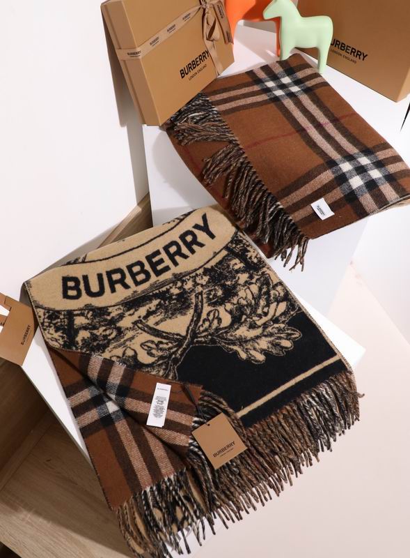 Burberry 210X50cm 100%羊绒 E20
